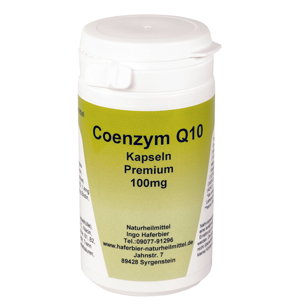 Coenzym-Q-10-Kapseln Premium 100mg