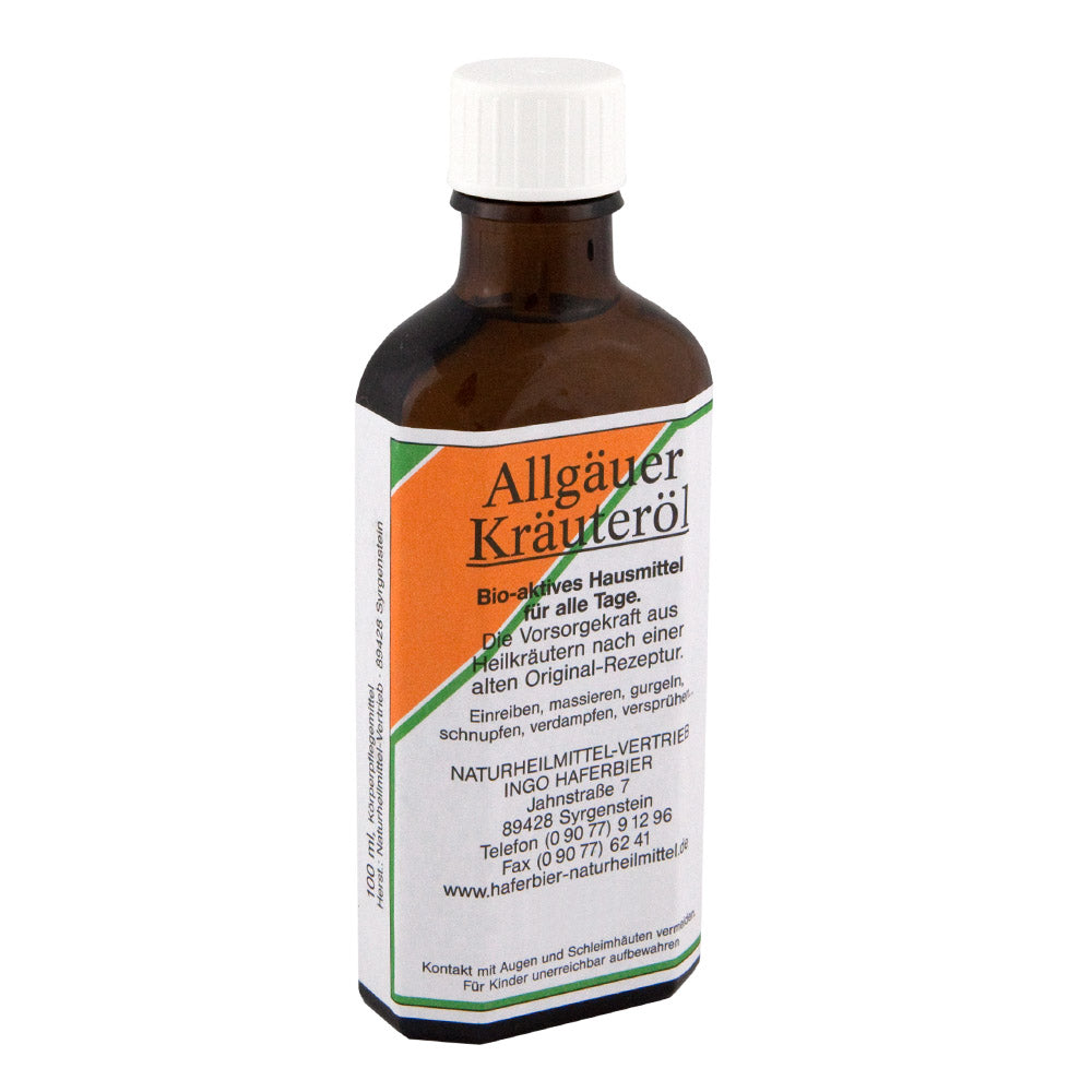 Allgäuer Kräuteröl (oder Bayerisches Alpenöl)