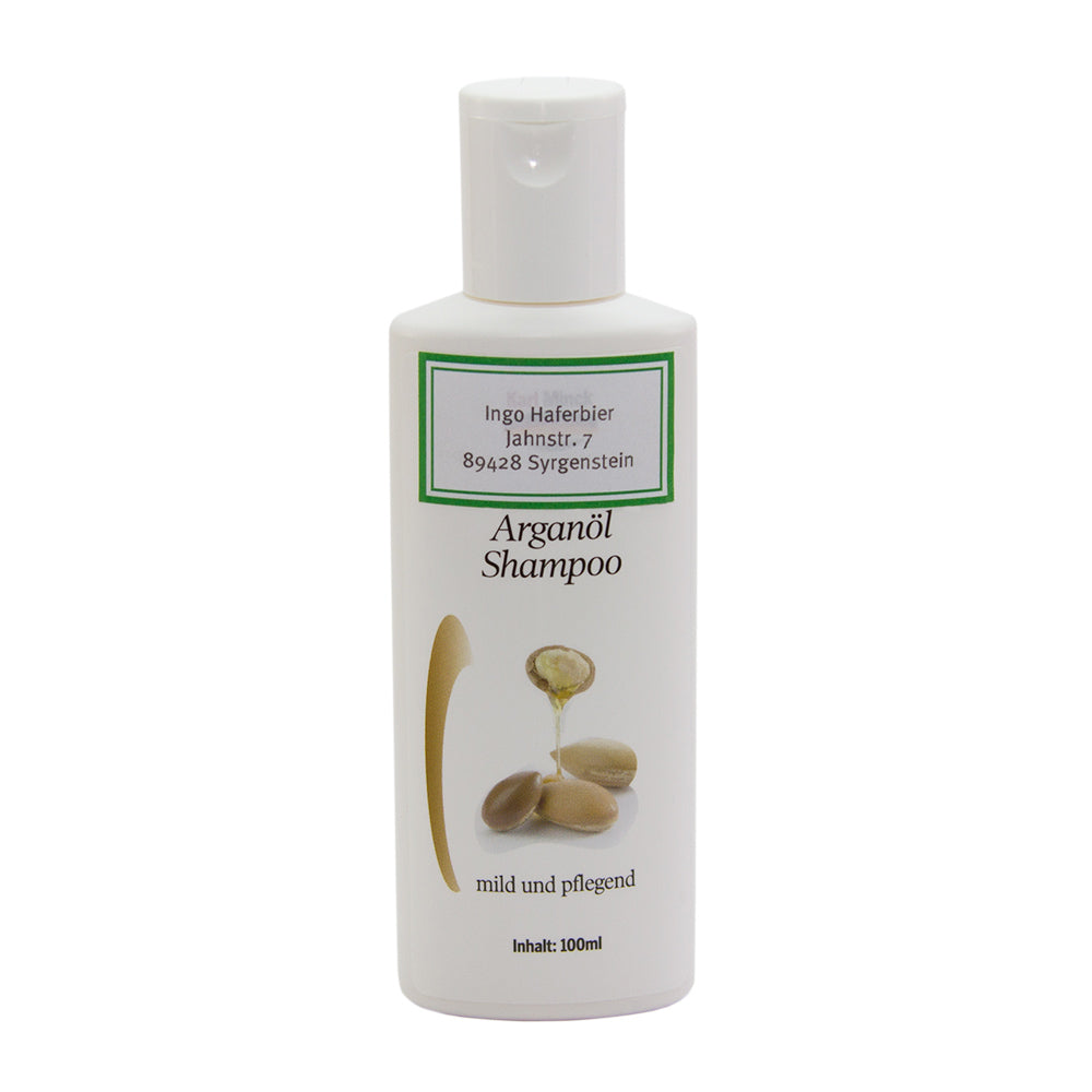 Arganöl Shampoo mit Vitamin B3 ohne Silikone