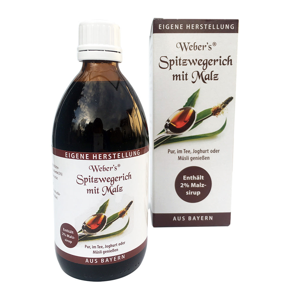 Spitzwegerichsaft - Hustensaft-Alkoholfrei