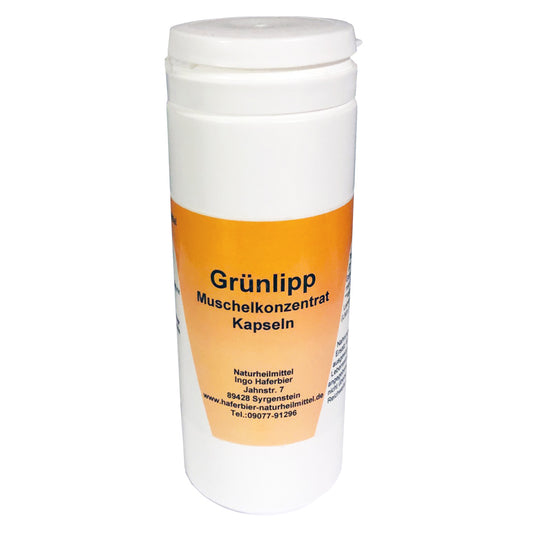Grünlipp-Muschelkonzentrat-Kapseln